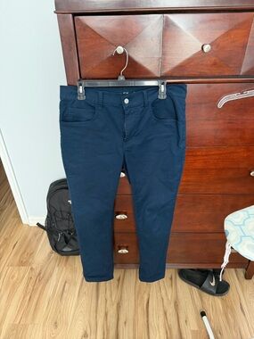 St Johns Bay Temp Flex Men’s Gray Chino Pants Sz 32x30 TruTemp365 Stretch